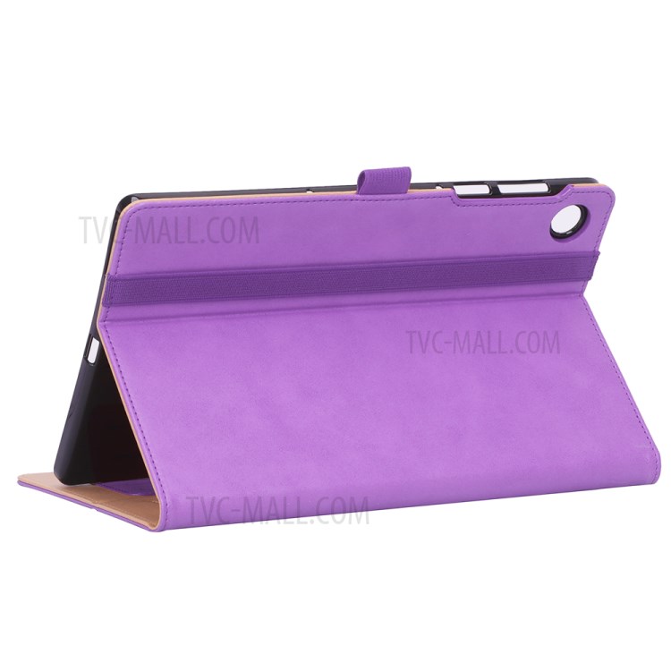 WY-2099 Business Style Flip Leather Stand Tablet Case with Card Slots for Lenovo Tab M10 FHD Plus 10.3-inch TB-X606F - Purple-12
