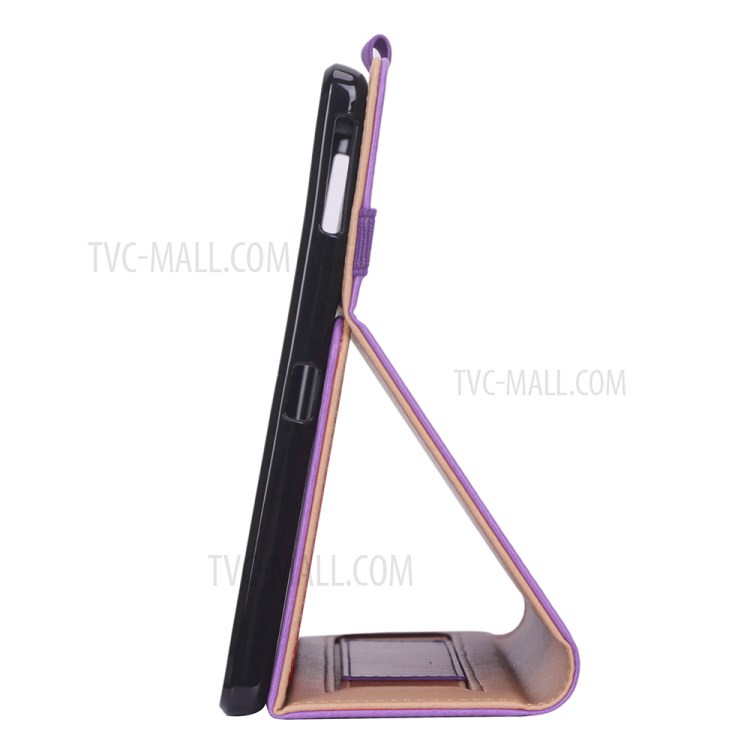 WY-2099 Business Style Flip Leather Stand Tablet Case with Card Slots for Lenovo Tab M10 FHD Plus 10.3-inch TB-X606F - Purple-15