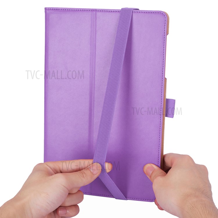 WY-2099 Business Style Flip Leather Stand Tablet Case with Card Slots for Lenovo Tab M10 FHD Plus 10.3-inch TB-X606F - Purple-3