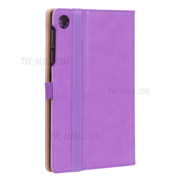 WY-2099 Business Style Flip Leather Stand Tablet Case with Card Slots for Lenovo Tab M10 FHD Plus 10.3-inch TB-X606F - Purple-6