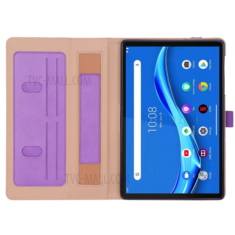 WY-2099 Business Style Flip Leather Stand Tablet Case with Card Slots for Lenovo Tab M10 FHD Plus 10.3-inch TB-X606F - Purple-8