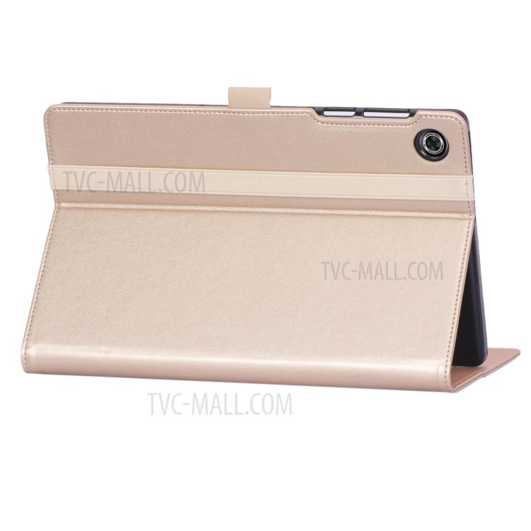 WY-2099 Business Style Flip Leather Stand Tablet Case with Card Slots for Lenovo Tab M10 FHD Plus 10.3-inch TB-X606F - Gold-11