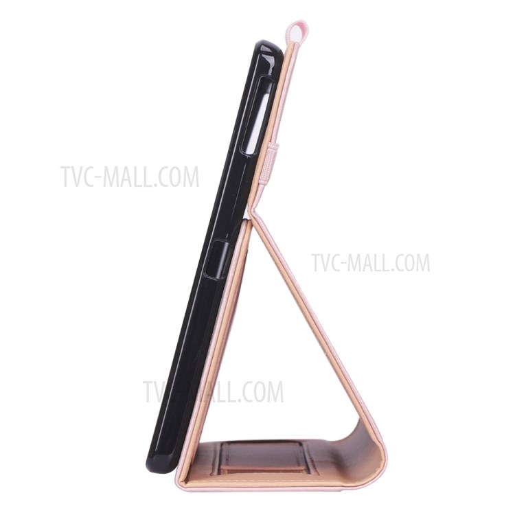 WY-2099 Business Style Flip Leather Stand Tablet Case with Card Slots for Lenovo Tab M10 FHD Plus 10.3-inch TB-X606F - Pink-11
