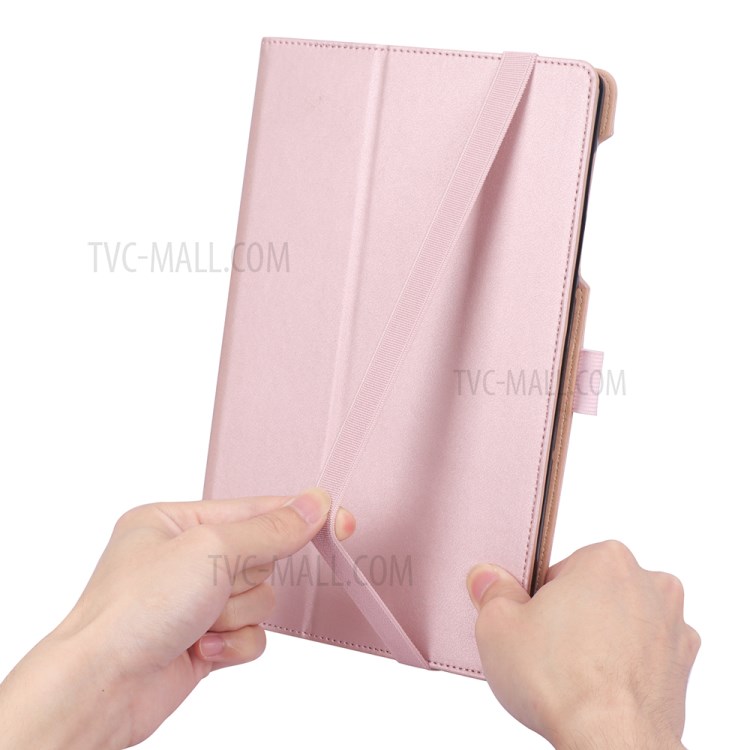 WY-2099 Business Style Flip Leather Stand Tablet Case with Card Slots for Lenovo Tab M10 FHD Plus 10.3-inch TB-X606F - Pink-2