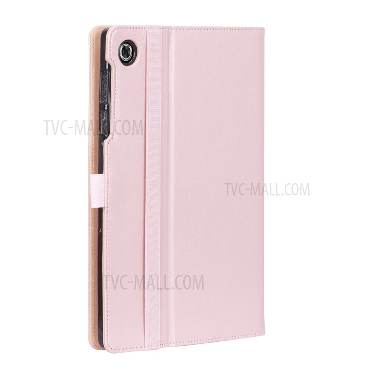 WY-2099 Business Style Flip Leather Stand Tablet Case with Card Slots for Lenovo Tab M10 FHD Plus 10.3-inch TB-X606F - Pink-3