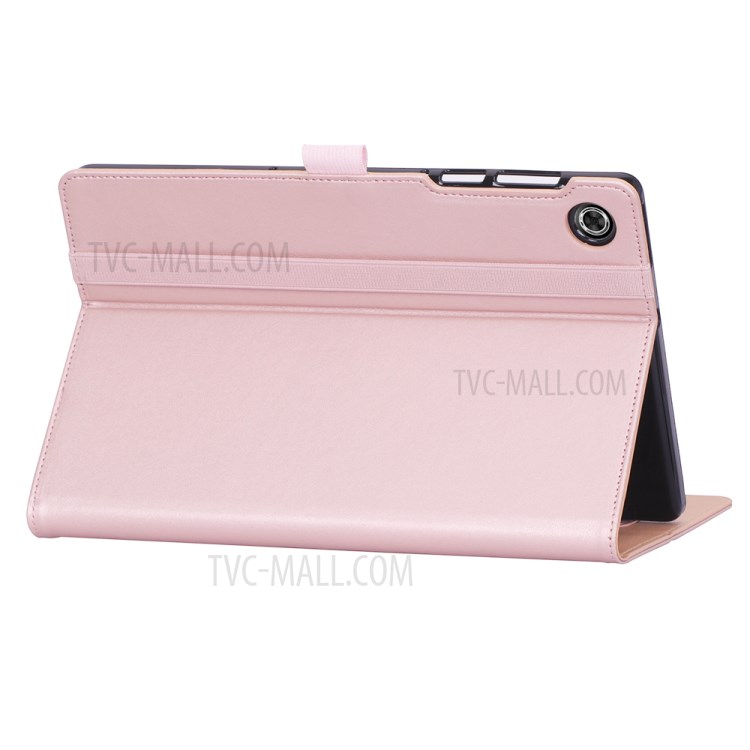 WY-2099 Business Style Flip Leather Stand Tablet Case with Card Slots for Lenovo Tab M10 FHD Plus 10.3-inch TB-X606F - Pink-9