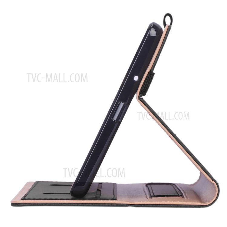WY-2099 Business Style Flip Leather Stand Tablet Case with Card Slots for Lenovo Tab M8 FHD 8705F/HD 8505F - Black-13