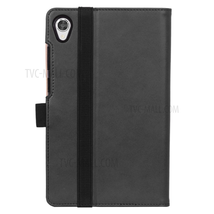 WY-2099 Business Style Flip Leather Stand Tablet Case with Card Slots for Lenovo Tab M8 FHD 8705F/HD 8505F - Black-3