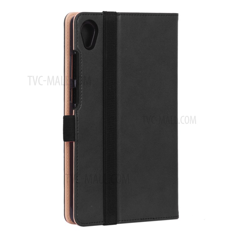 WY-2099 Business Style Flip Leather Stand Tablet Case with Card Slots for Lenovo Tab M8 FHD 8705F/HD 8505F - Black-4