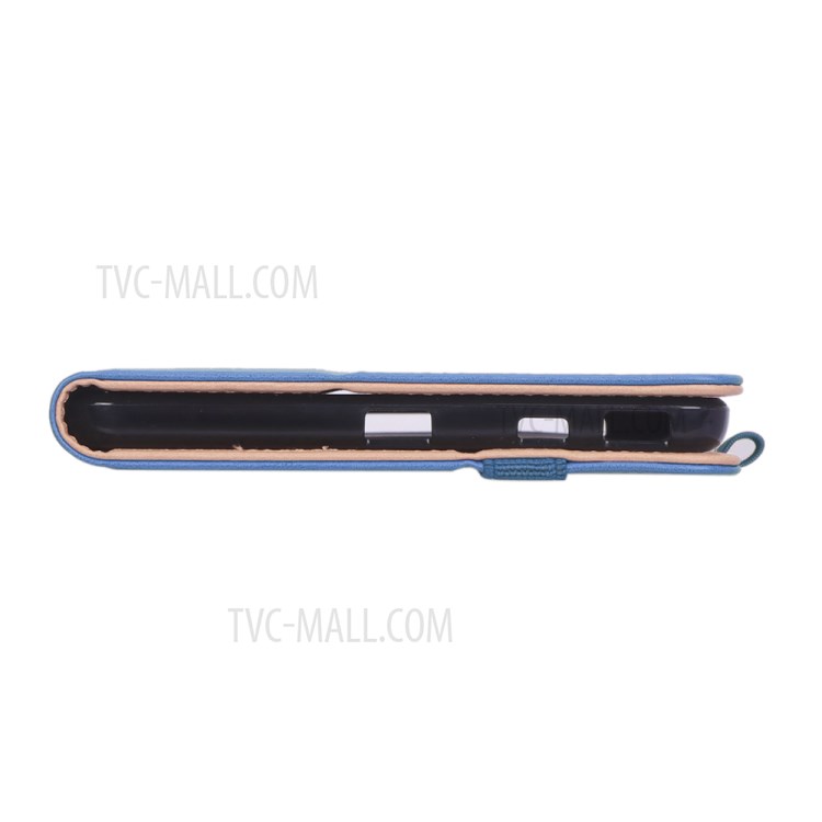WY-2099 Business Style Flip Leather Stand Tablet Case with Card Slots for Lenovo Tab M8 FHD 8705F/HD 8505F - Blue-11