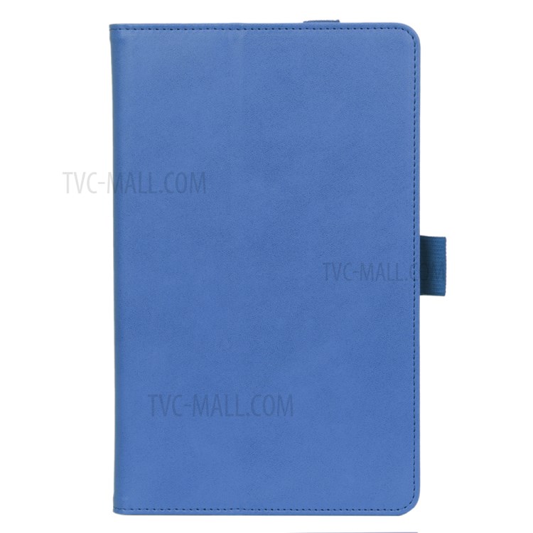 WY-2099 Business Style Flip Leather Stand Tablet Case With Card Slots For Lenovo Tab M8 FHD 8705f / hd 8505F - Bleu