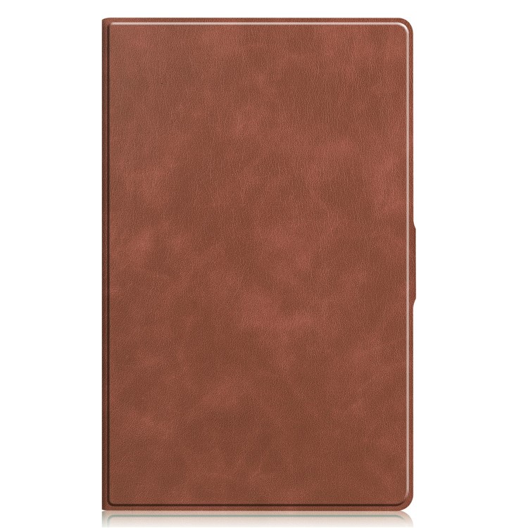 Stand PU Leather Cover Tablet Case for Lenovo Tab M10 Plus - Brown-9