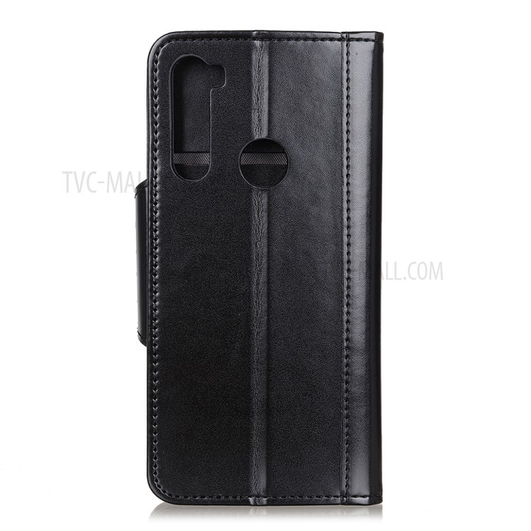 Wallet Leather Stand Case for Motorola Moto G8 - Black-2