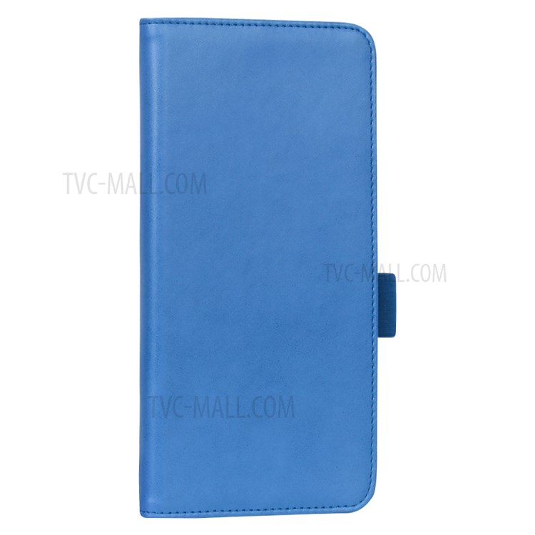 WY-2099A Business Style Stand Wallet Flip Leather Case for Lenovo Tab V7 PB-6505M - Blue-6