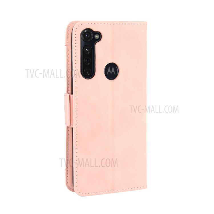 Multiple Card Slots Leather Wallet Stand Shell for Motorola Moto G Stylus / G Pro - Rose Gold-6