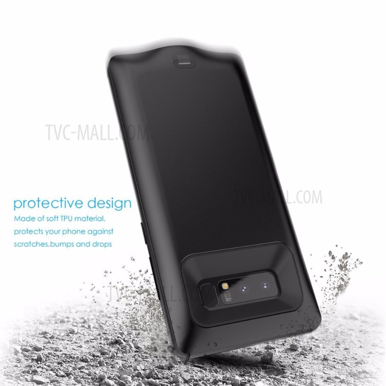 XDL-176 5500mAh Battery Power Bank Charger Phone Case for Samsung Galaxy Note 8-5