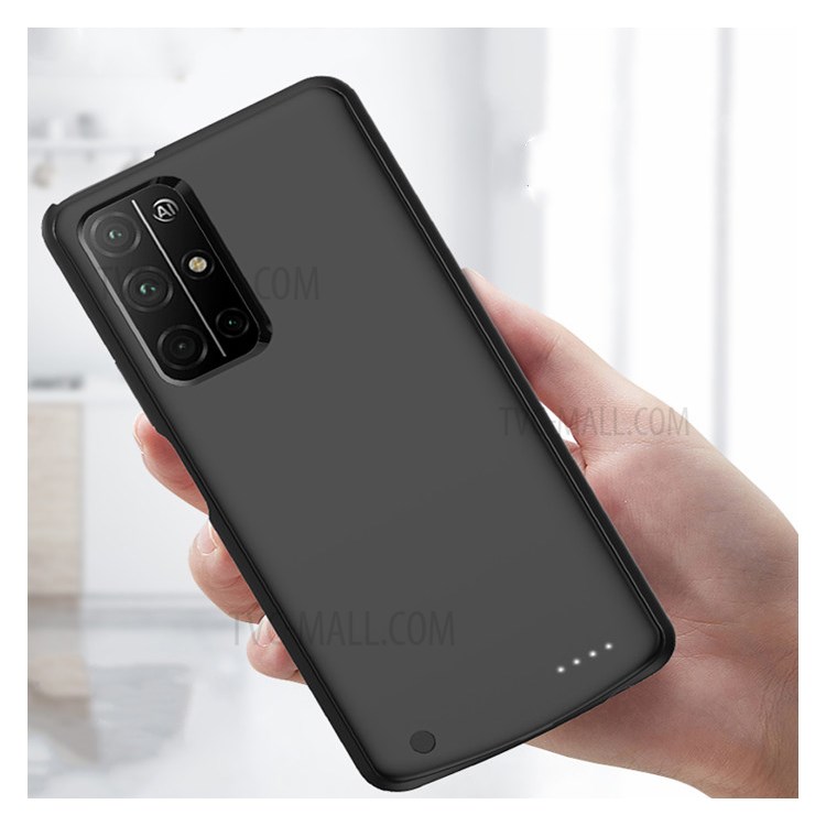 6800mAh Power Bank Phone Charger Case for Huawei Honor 30S - Black-4