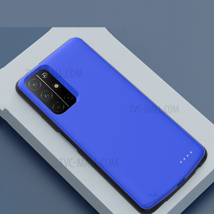 6800mAh Power Bank Phone Charger Case for Huawei Honor 30S - Blue-2