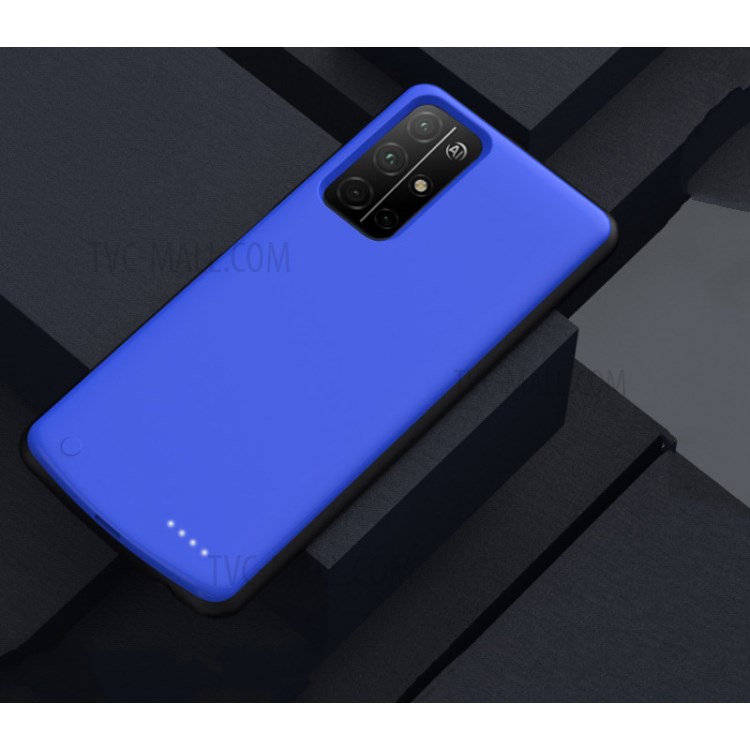 6800mAh Power Bank Phone Charger Case for Huawei Honor 30S - Blue-3