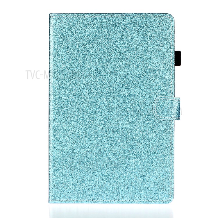 Flash Powder Leather Stand Case for Lenovo Tab M10 TB-X605F/X505 - Blue-2