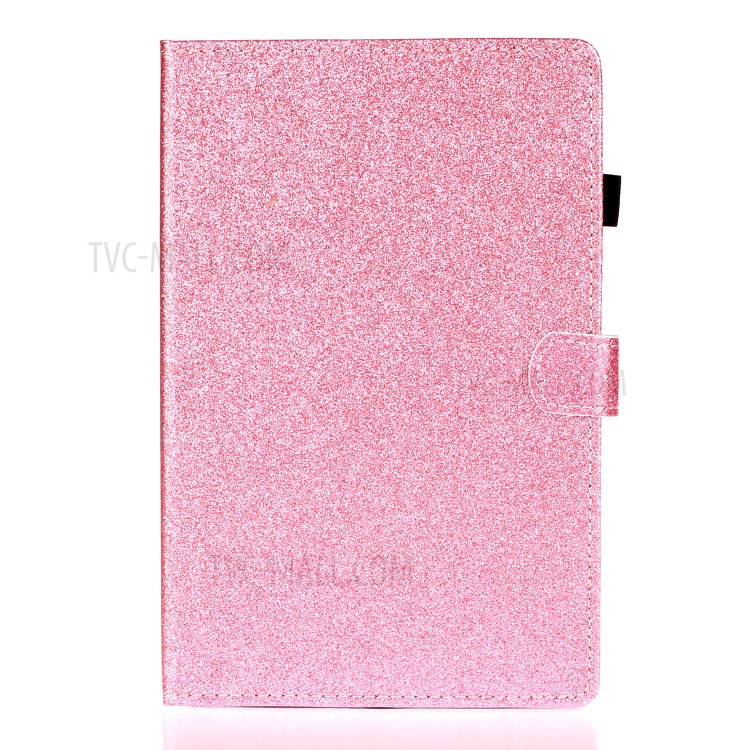 Flash Powder Leather Stand Case for Lenovo Tab M10 TB-X605F/X505 - Pink-2