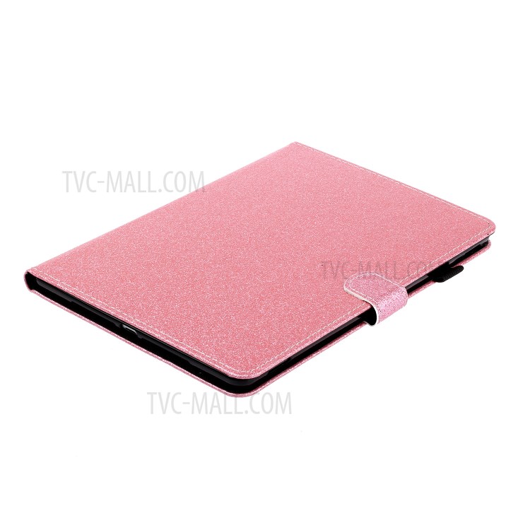 Flash Powder Leather Stand Case for Lenovo Tab M10 TB-X605F/X505 - Pink-4