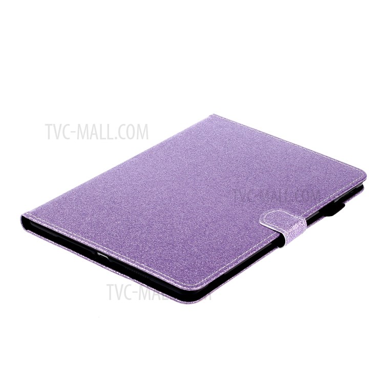 Flash Powder Leather Stand Case for Lenovo Tab M10 TB-X605F/X505 - Purple-5
