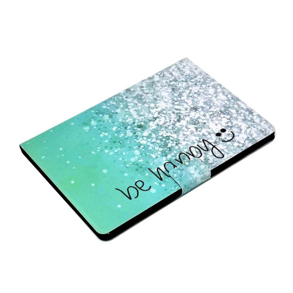 Pattern Printing Leather Stand Tablet Cover for Lenovo Tab M10 TB-X605F - Be Happy-7