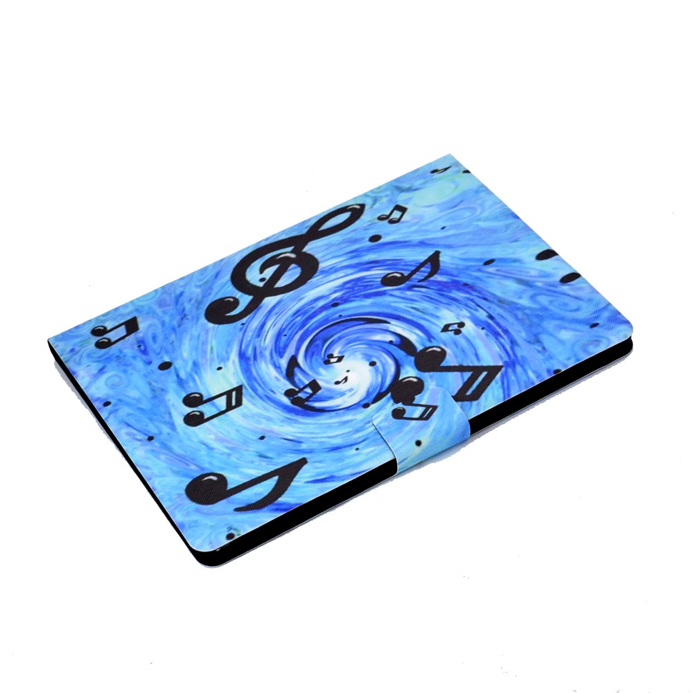Pattern Printing Leather Stand Tablet Cover for Lenovo Tab M10 TB-X605F - Music Symbol-5