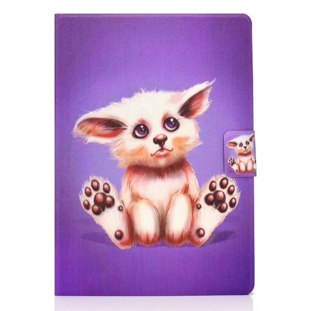 Pattern Printing Leather Stand Tablet Cover for Lenovo Tab M10 TB-X605F - Abyssinian Cat-2