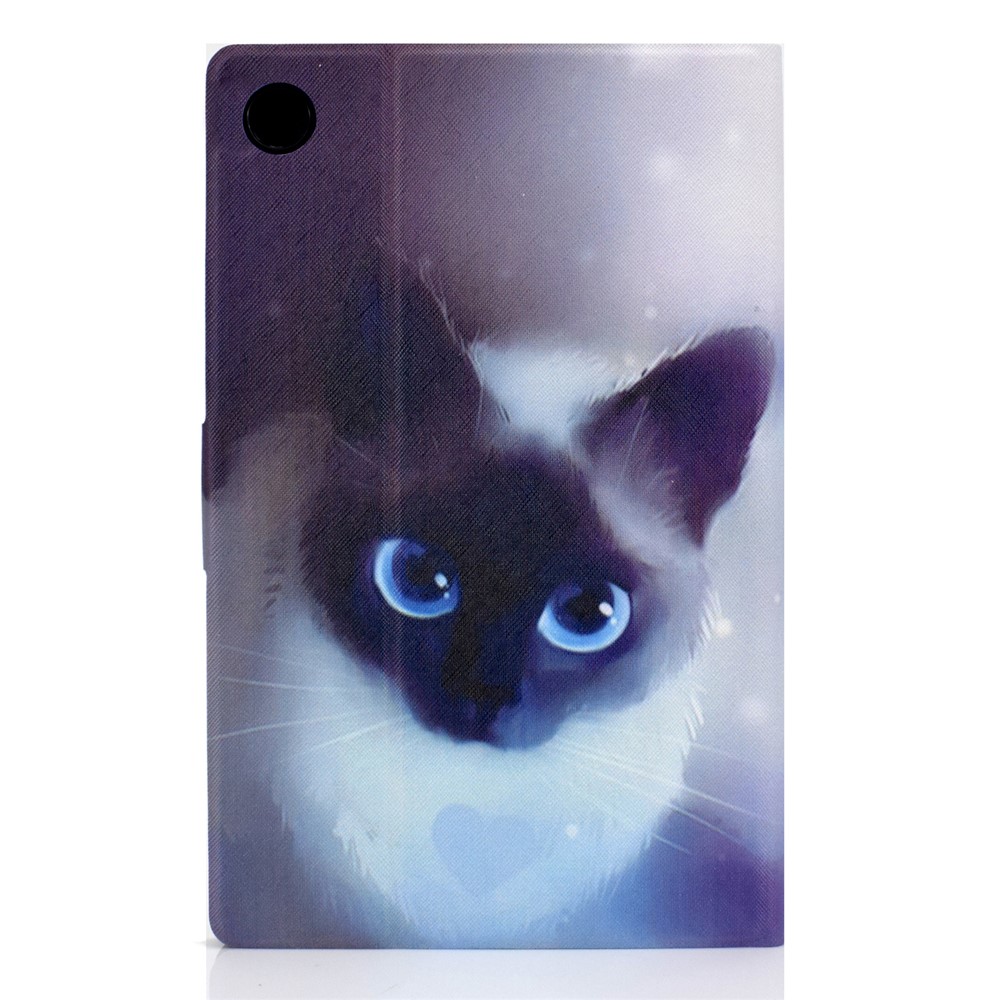 Pattern Printing Leather Stand Tablet Shell for Lenovo Tab M10 Plus TB-X606F - Cat-3