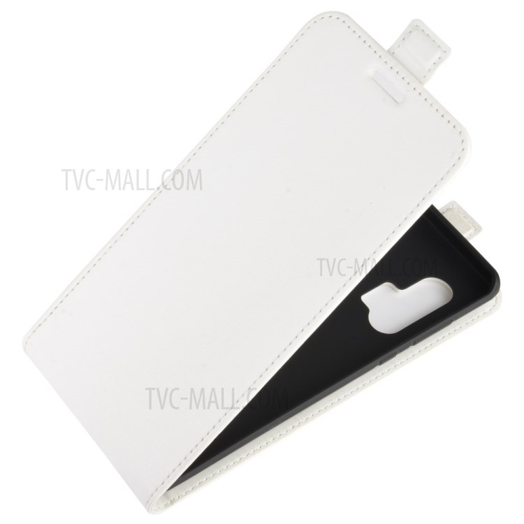 Crazy Horse Skin Vertical Flip Leather Cell Phone Case for Motorola Edge Plus - White-4