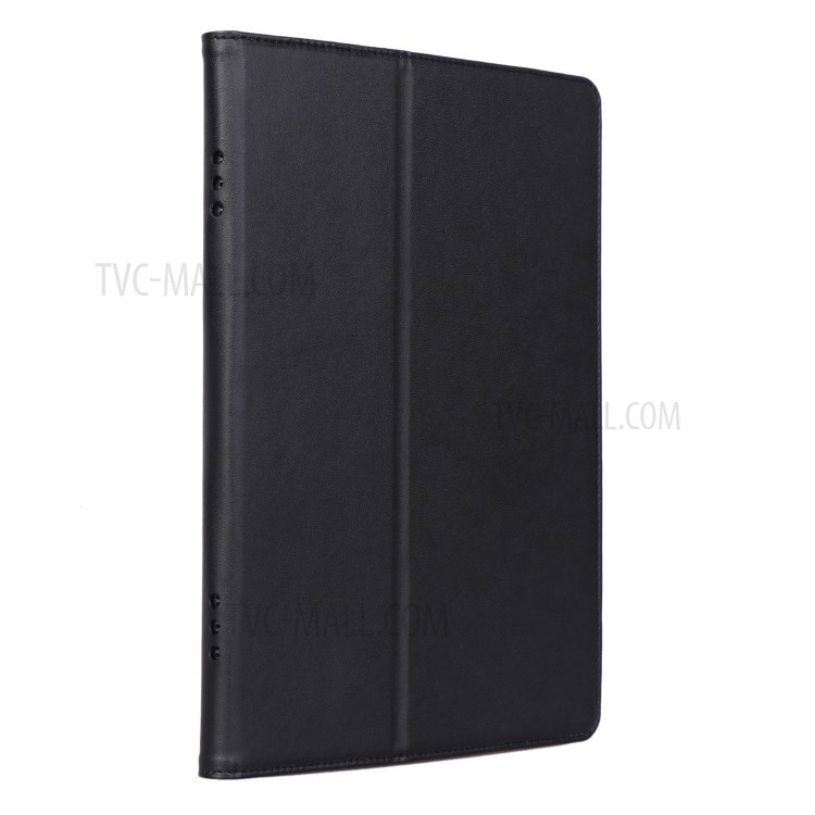 PU Leather Tablet Shell with Elastic Hand Strap for Lenovo Tab M10 TB-X605F - Black-4