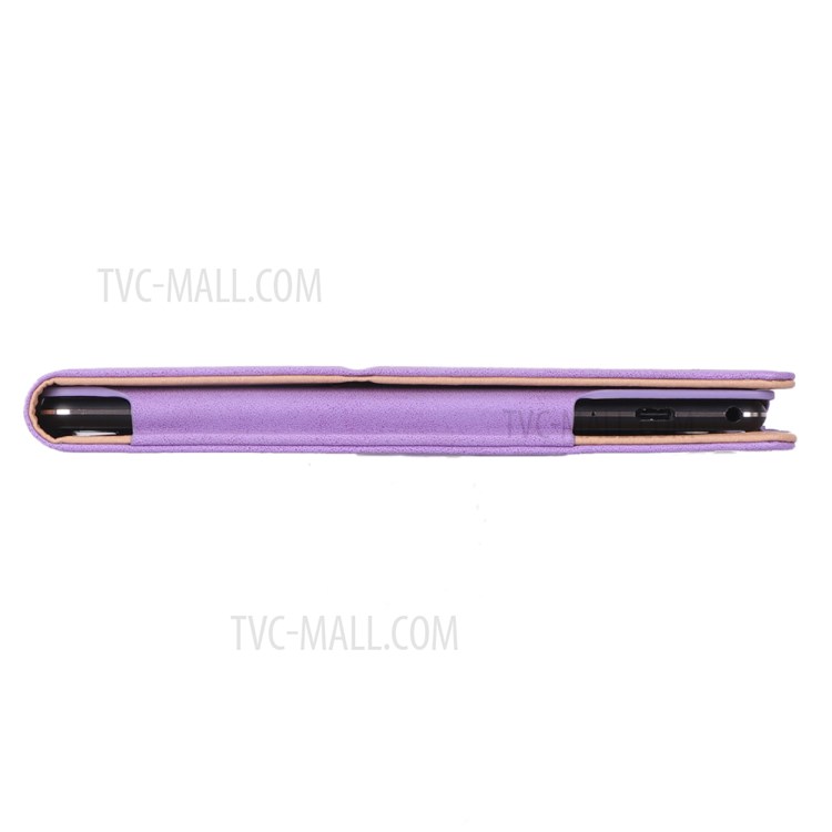 Guscio di Tablet in Pelle PU Con Cinturino a Mano Elastico Per Lenovo Tab M10 TB-X605F - Viola-13