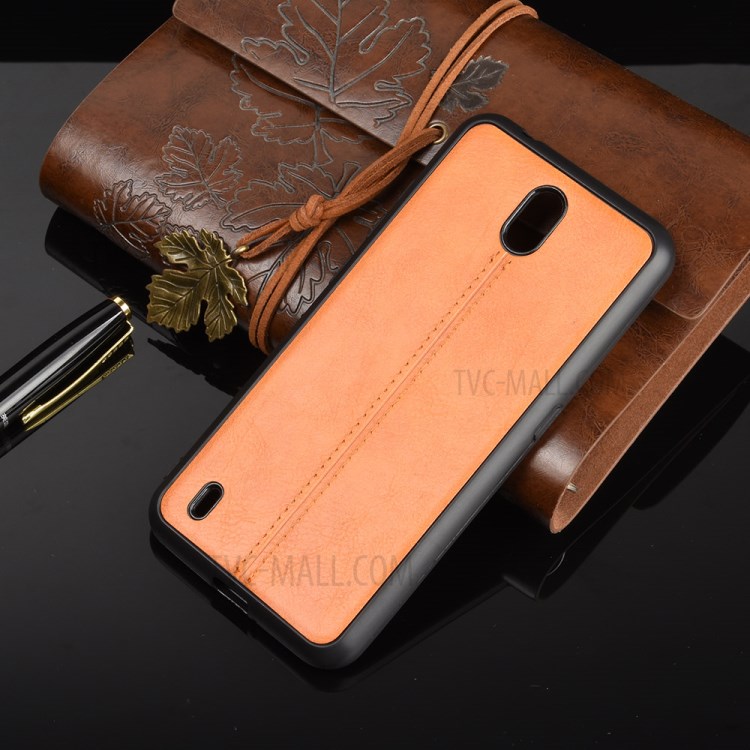 Crazy Horse Skin PU Leather Back Shell for Motorola Moto G8 Power Lite - Red-8