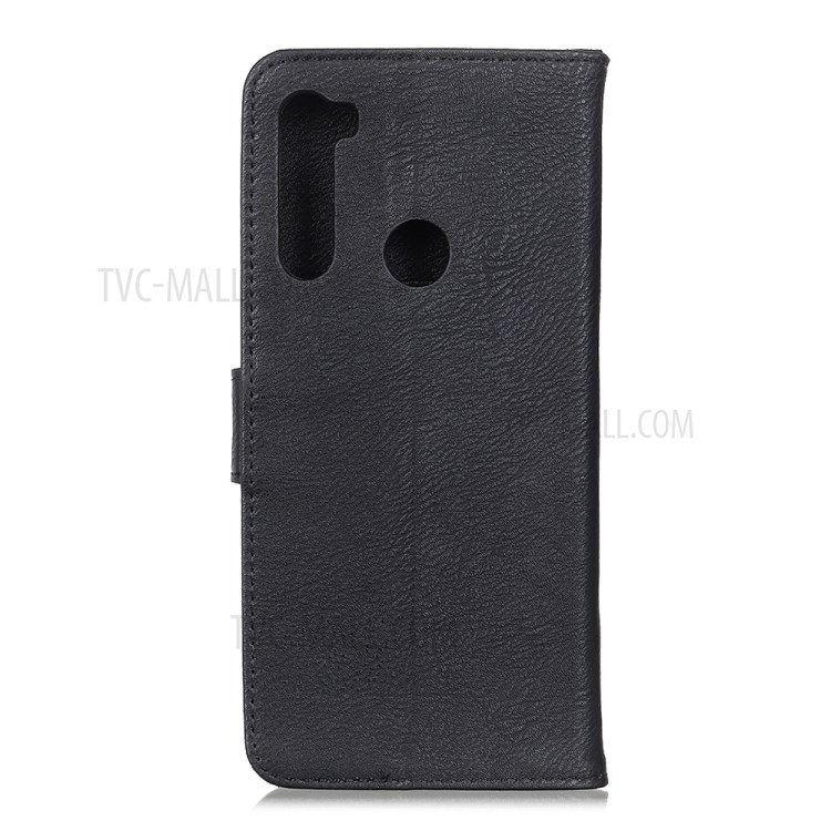 Porte-monnaie Khazneh Support Cas De Téléphone En Cuir À Rabat Pour Motorola Moto Une Fusion, Plus - Noir-6