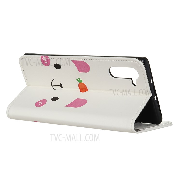 Support Impression Du Motif Portefeuille Couverture De Téléphone En Cuir Pour Le Bord Motorola - Animal Mignon-4