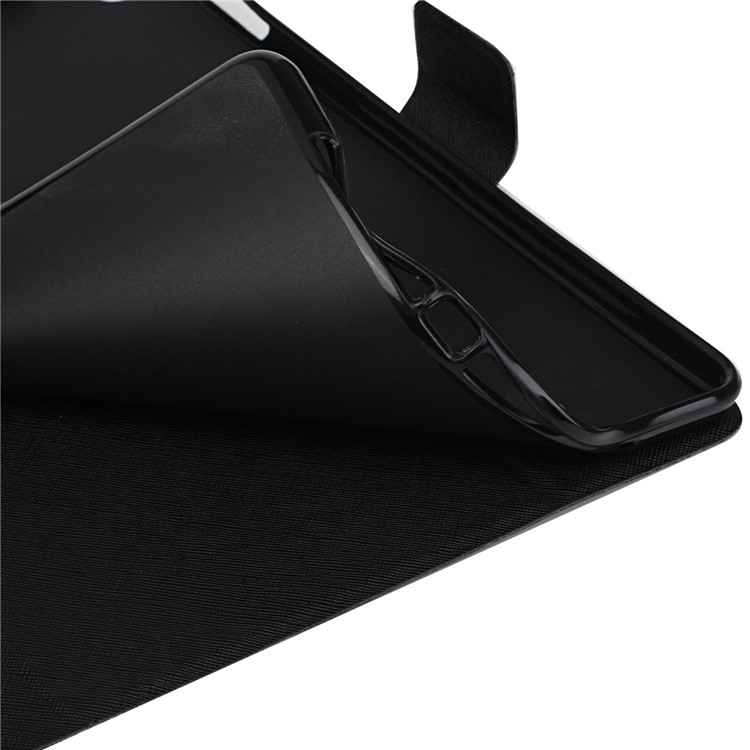 Case de Support en Cuir Magnétique Pour Lenovo Tab M10 Plus TB-X606F - le Noir