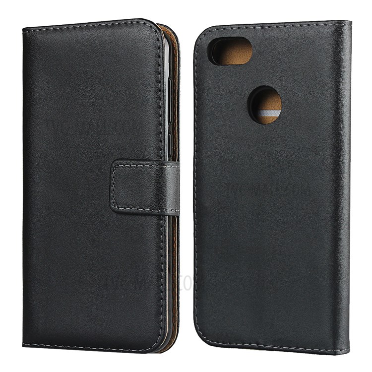 Véritable Couverture De Portefeuille En Cuir Cas De Téléphone Mobile Pour Moto E6 Jeu-2