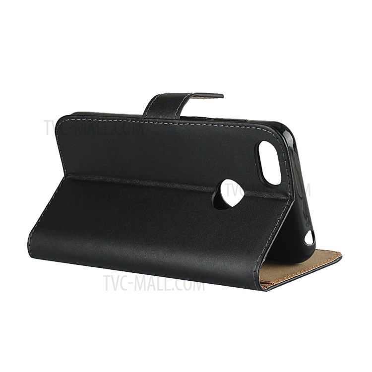Véritable Couverture De Portefeuille En Cuir Cas De Téléphone Mobile Pour Moto E6 Jeu-6