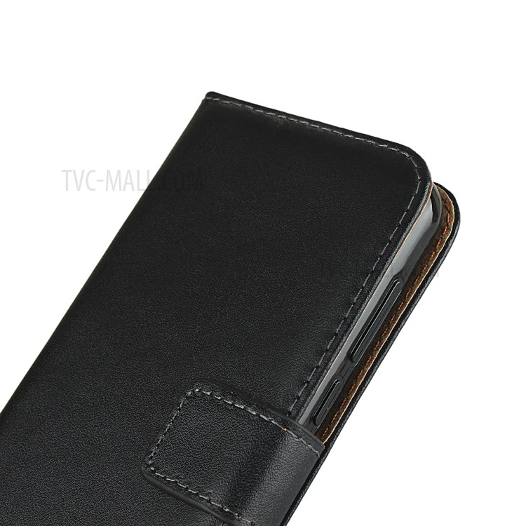 Véritable Couverture De Portefeuille En Cuir Cas De Téléphone Mobile Pour Moto E6 Jeu-8