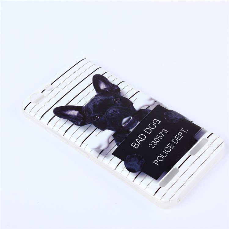 Soft IMD TPU Case for Lenovo Vibe K5 Plus / Vibe K5 - Bad Dog-2
