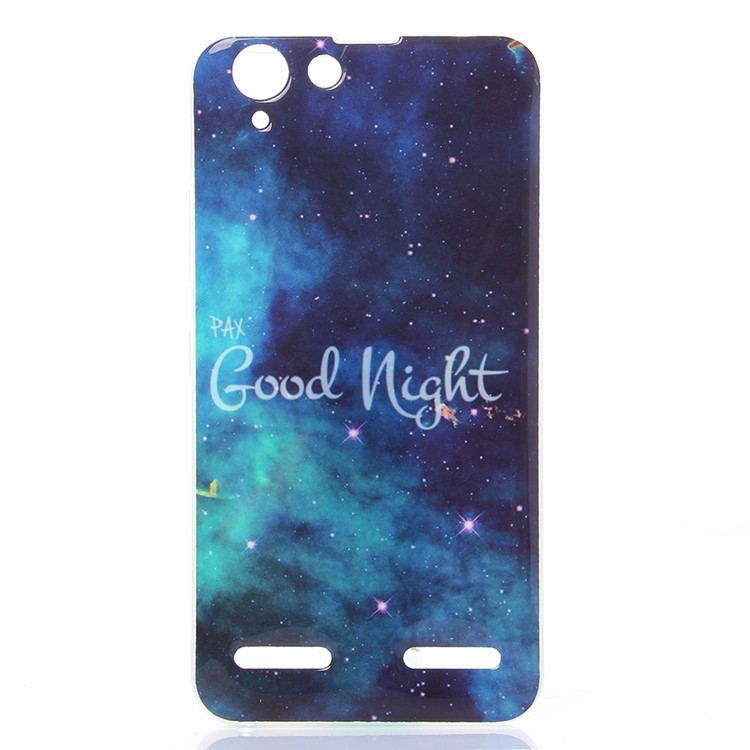 Soft IMD TPU Protective Case for Lenovo Vibe K5 Plus / Vibe K5 - Good Night-1