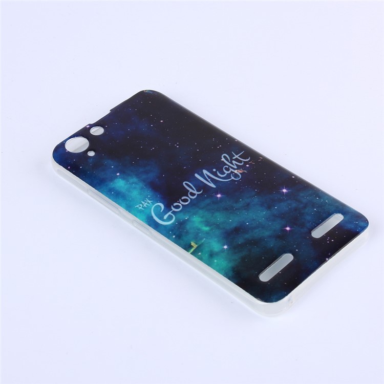 Soft IMD TPU Protective Case for Lenovo Vibe K5 Plus / Vibe K5 - Good Night-2