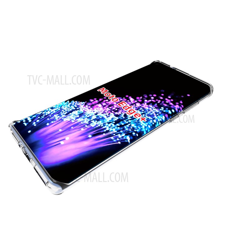 10PCS HD Clear Soft TPU Phone Casing Shell for Motorola Edge Plus-5