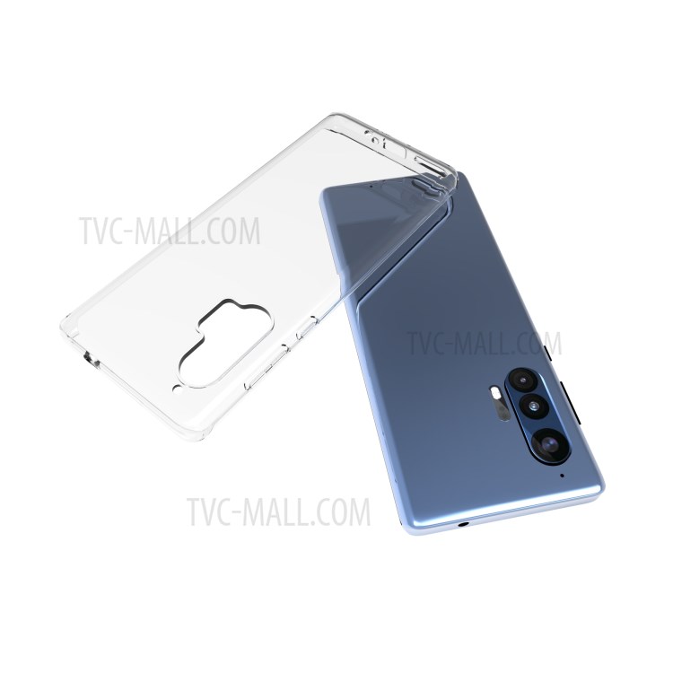 10PCS HD Clear Soft TPU Phone Casing Shell for Motorola Edge Plus-6