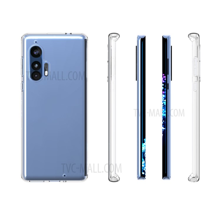10PCS HD Clear Soft TPU Phone Casing Shell for Motorola Edge Plus-8