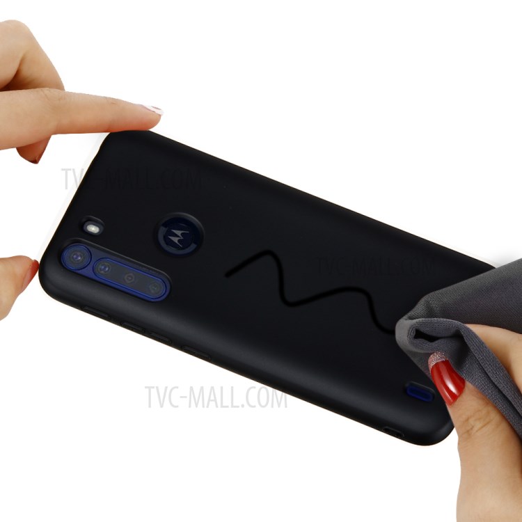 Telefone Silicone Líquido Para MOTOROLA Uma Fusão - Preto-4
