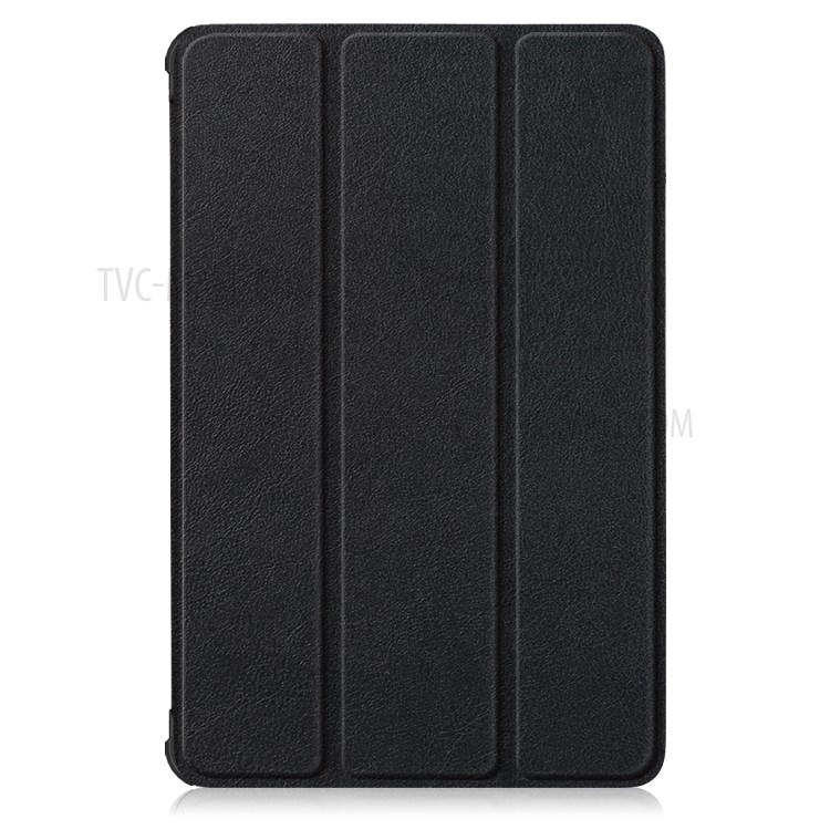 Tri-fold Sleep/Wake up Function Leather Stand Case for Lenovo Tab P11 Pro TB-J706F - Black-9