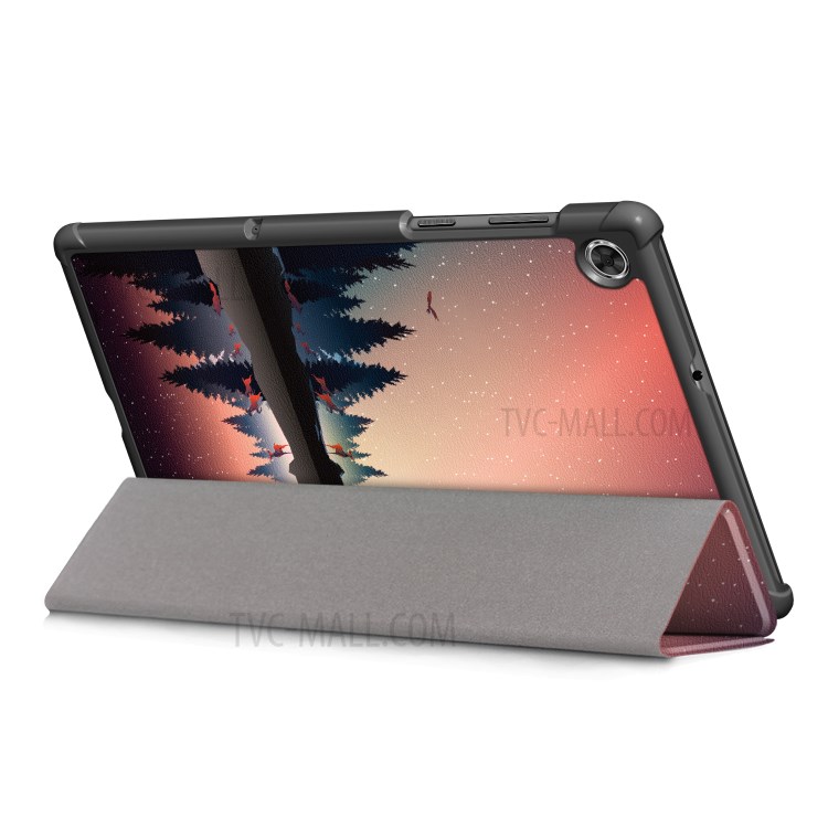 Pattern Printing Stand Leather Tablet Case for Lenovo Tab M10 HD Gen 2 TB-X306X - Sunset-7
